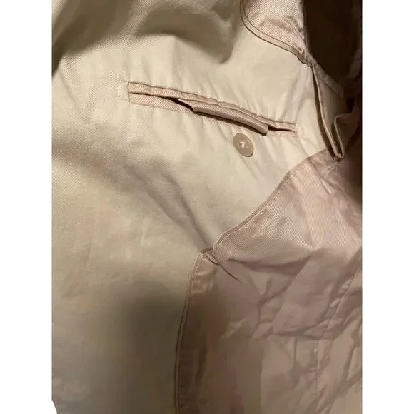 Banana Republic Mens Khaki Jacket 38S NWT - Picture 3 of 6